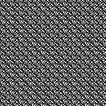 Steel seamless background with waves Stock Illustration