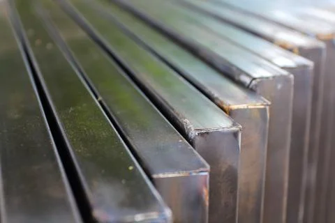 Steel stack. Stock Photos