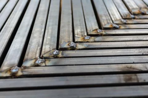 Steel stack. Stock Photos