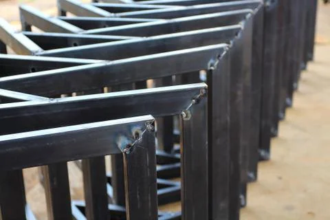 Steel stack. Stock Photos