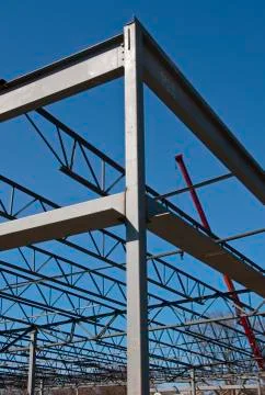 Steel Structure Frame Stock Photos