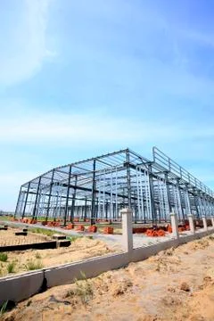 The steel structure Stock Photos
