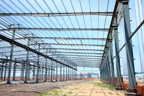 The steel structure Stock Photos