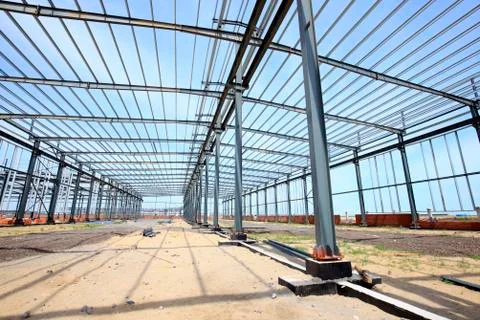 The steel structure Stock Photos