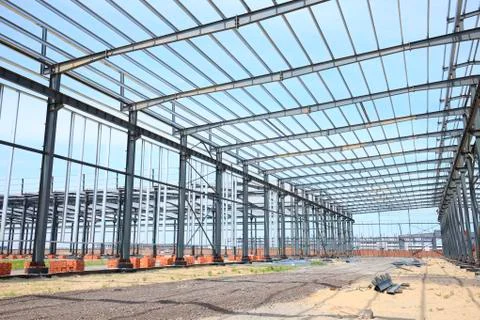 The steel structure Stock Photos