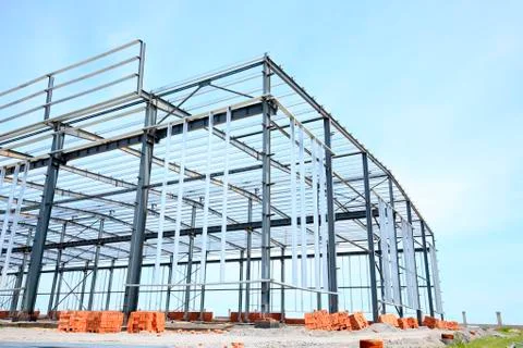 The steel structure Stock Photos