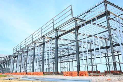 The steel structure Stock Photos