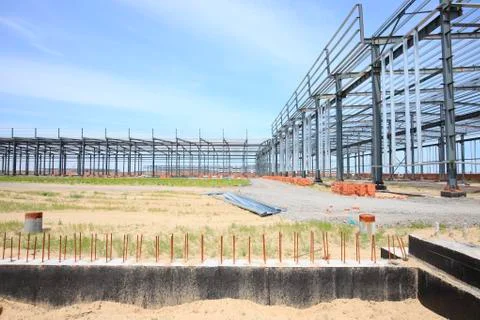 The steel structure Stock Photos