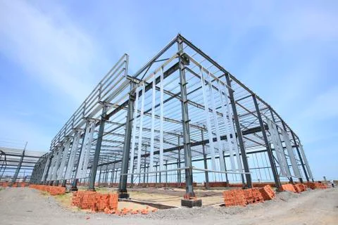 The steel structure Stock Photos