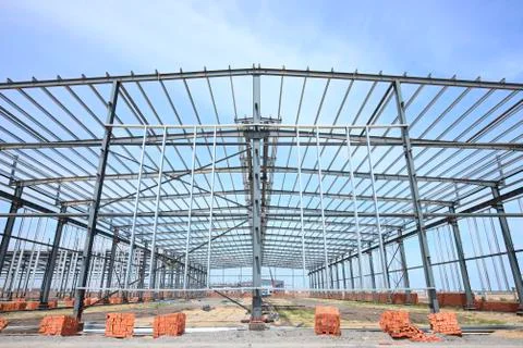 The steel structure Stock Photos