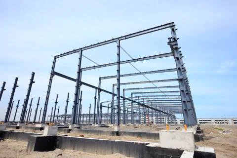 The steel structure Stock Photos