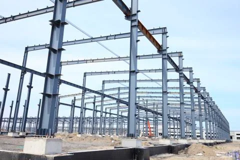 The steel structure Stock Photos