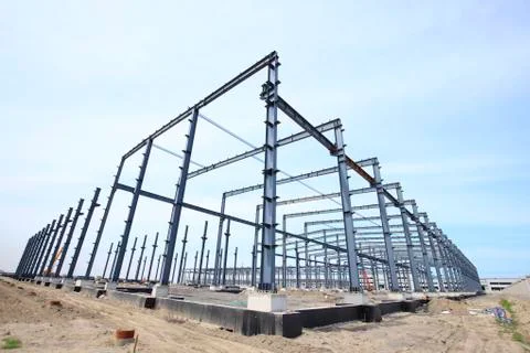The steel structure Stock Photos