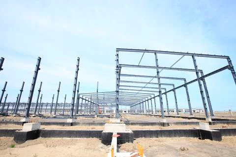 The steel structure Stock Photos