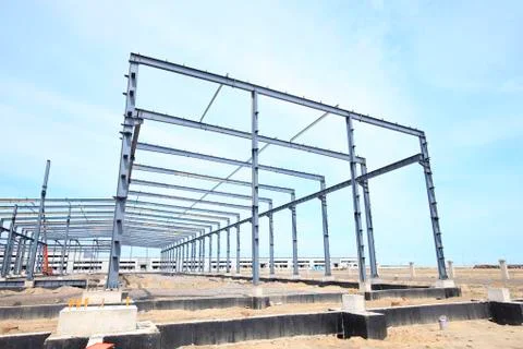 The steel structure Stock Photos