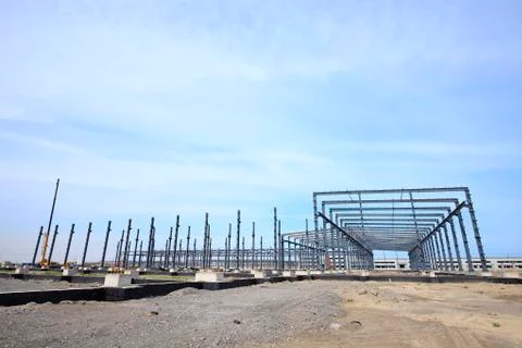 The steel structure Stock Photos