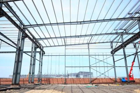 The steel structure Stock Photos