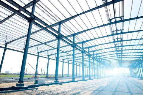 The steel structure Stock Photos