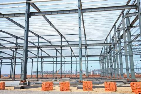 The steel structure Stock Photos
