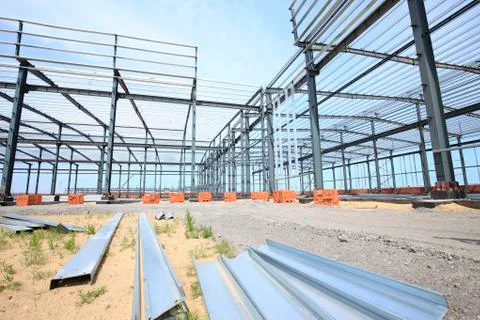 The steel structure Stock Photos