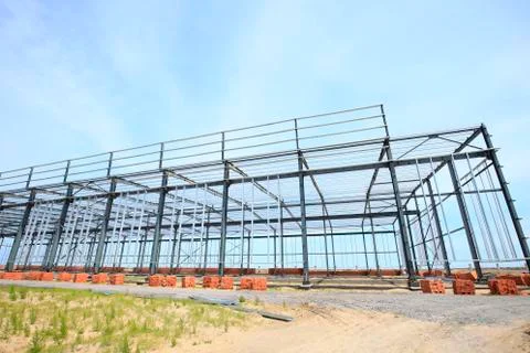 The steel structure Stock Photos