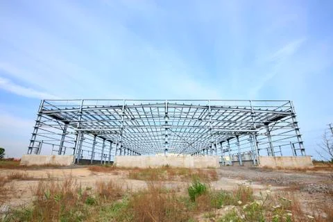 The steel structure Stock Photos