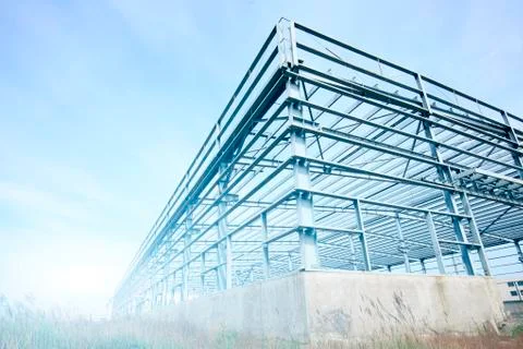 The steel structure Stock Photos