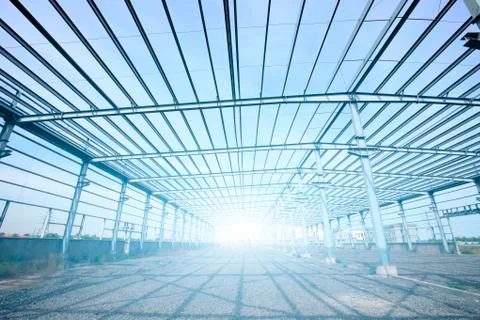 The steel structure Stock Photos