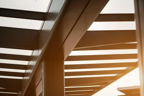 Steel structure Foto stock