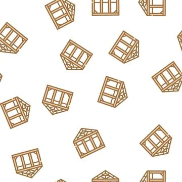 Steel structure vector seamless pattern 스톡 일러스트