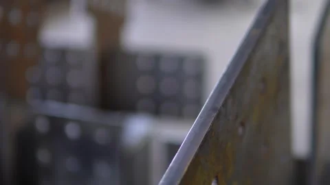 Steel structures, metalwork, and welding Stock Footage 320290997