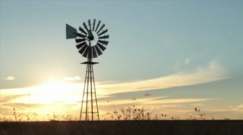 Steel Sunset Stock Footage 10565795