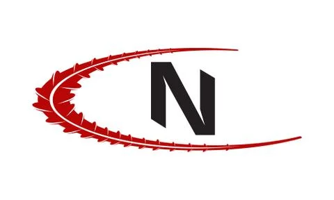 Steel Supply Initial N Stock-Illustration