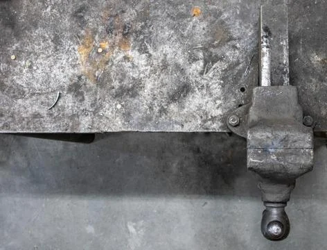 Steel table Stock Photos