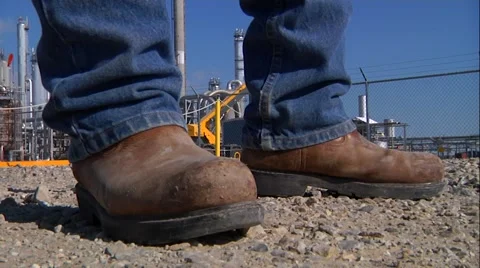 Steel Toe Shoes 動画素材 44267495