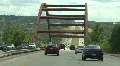 Steel Truss Arch Bridge HD Footage