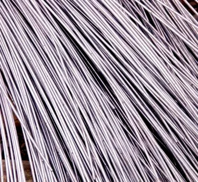 Steel wire texture Stock Photos