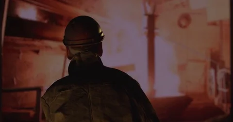 Steel worker Stock-Footage 75316399