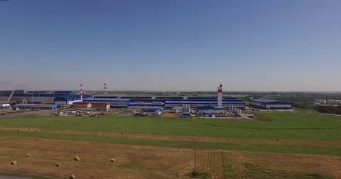 Steel Works is among the fields Stock Footage 73152977