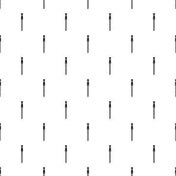 Steel zip pattern seamless vector Stockillustratie