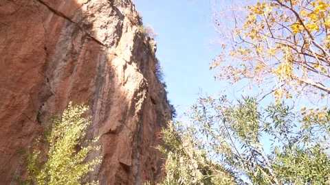 Steep cliffs Stock Footage 262962635