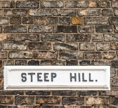 Steep hill Stock Photos