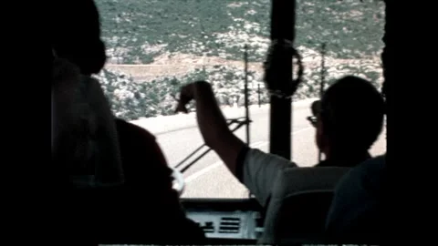 Steep Mountain Drive Stock Footage 278040240