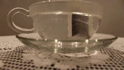 Steeping Tea Bag Stock Footage 115948792