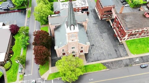 Steeple - Syracuse, NY Stock Footage 336441013