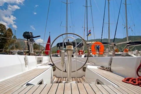 Steer and compass Stock Photos