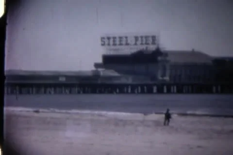 Steer Pier Sign Stock Footage 24700570