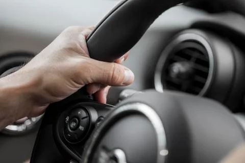 Steering hand Stock Photos