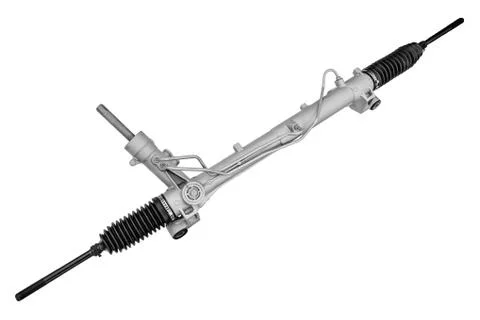 Steering rack from the car Stock Photos