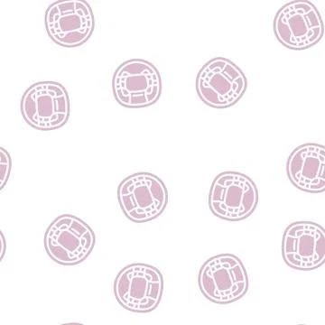 Steering wheel car glyph vector seamless pattern 스톡 일러스트